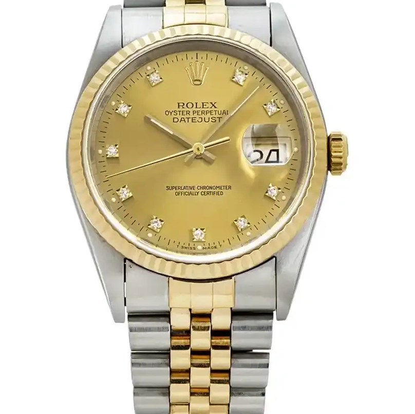 Prestigious Jewelrys Datejust Service Rolex Papers 16233 0703